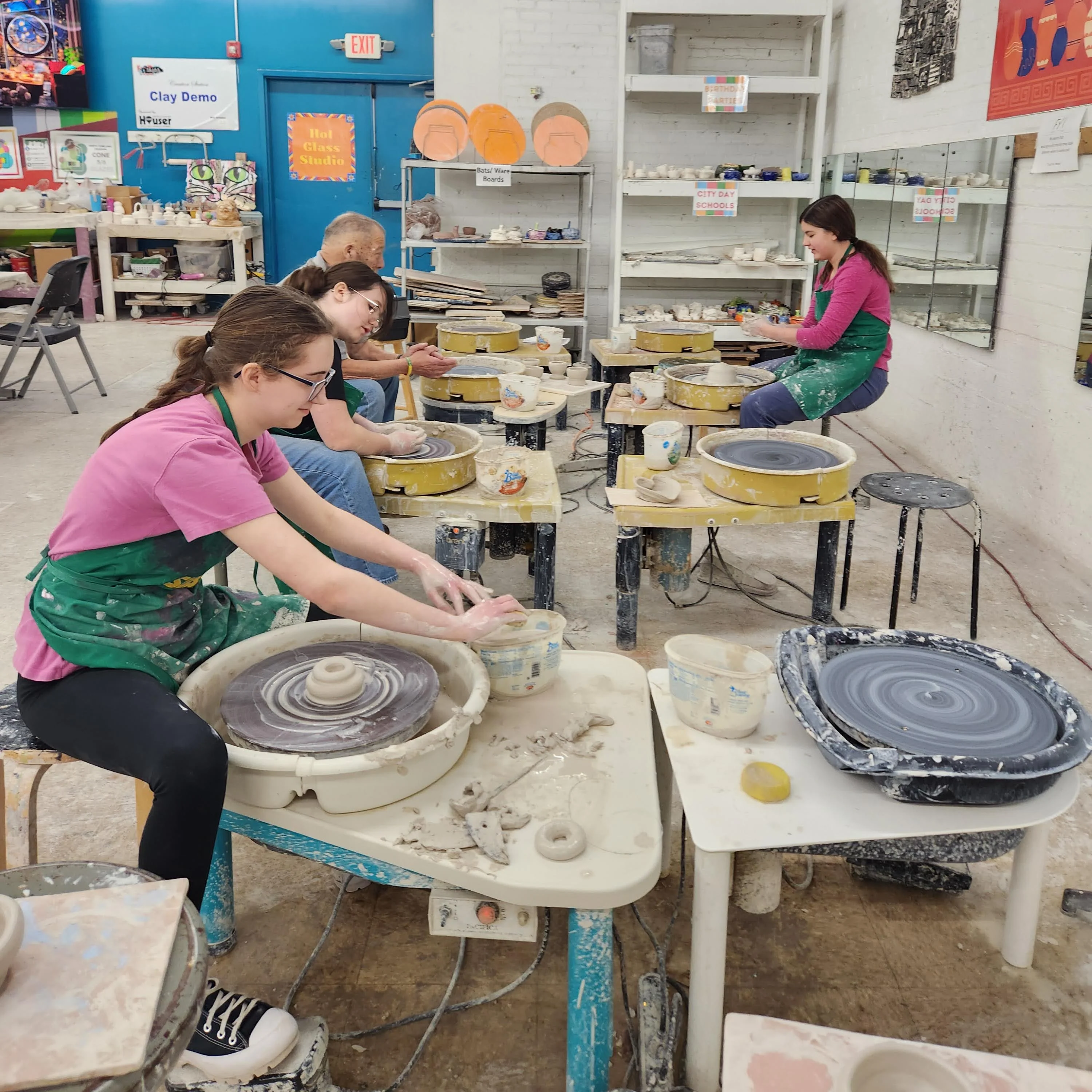 Week 6: The Magical Pottery Wheel: Clay Wheel Throwing (July 2026) | Grades 3-5